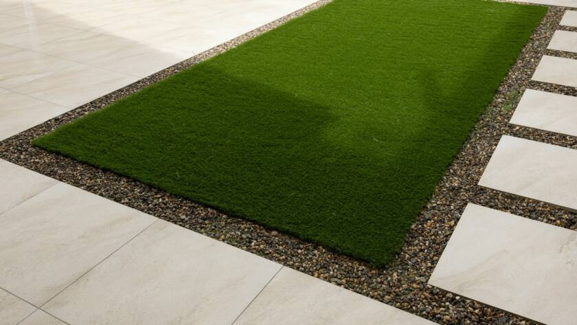 backyard artificial grass