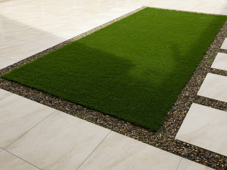 backyard artificial grass