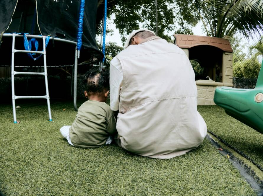 artificial grass playground